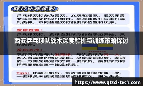 西安乒乓球队战术深度解析与训练策略探讨